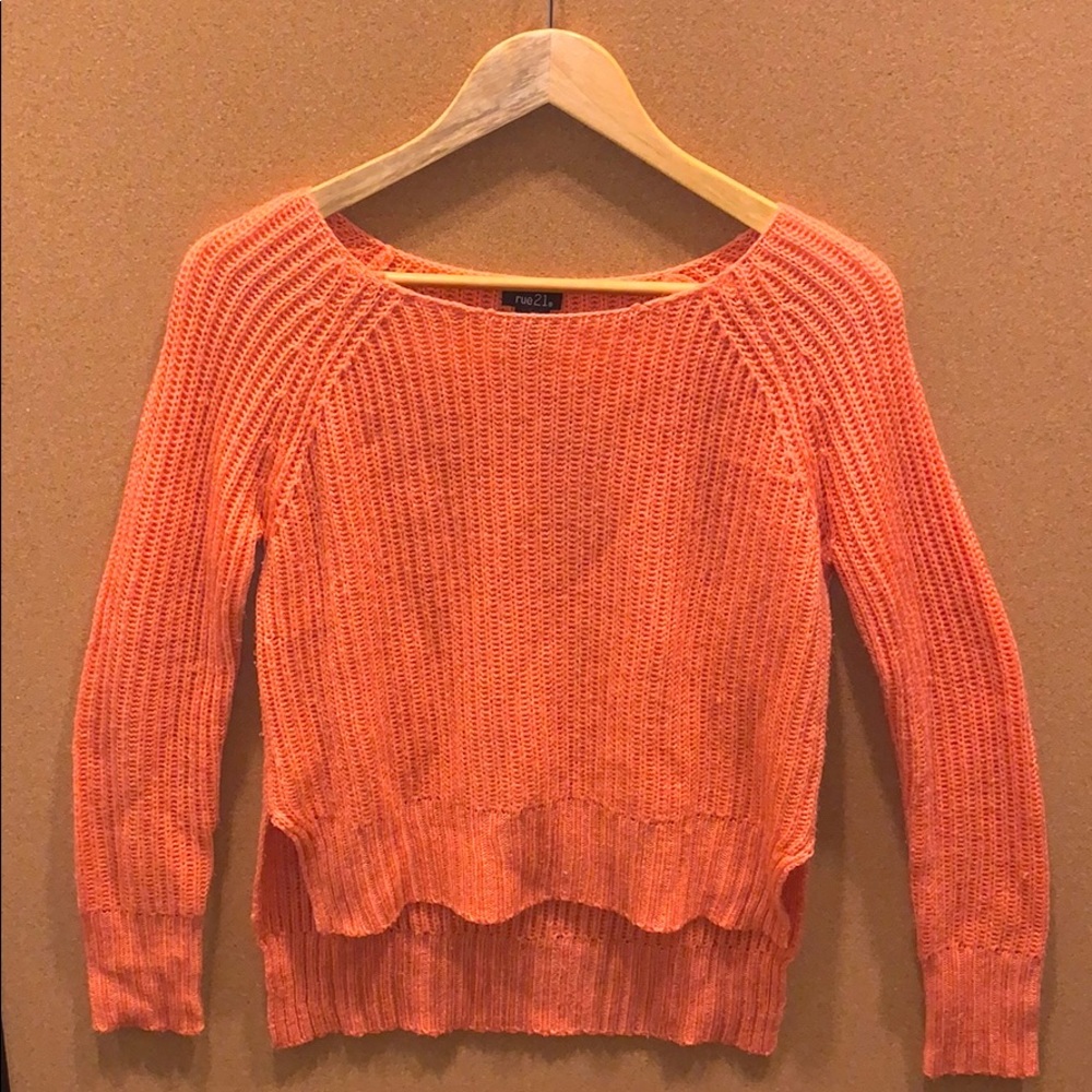 Scoop-Neck Sweater